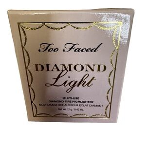Too Faced Diamond Light Multi-Use Diamond Fire Highlighter 0.42 oz Lips Cheeks